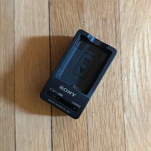 Sony BC-TRW battery wall outlet charger.